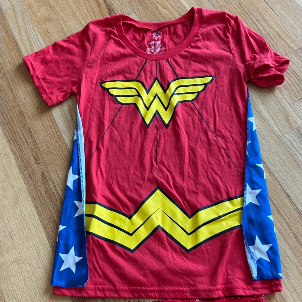 Superhero Costume Set Small /medium adult - Red and Blue